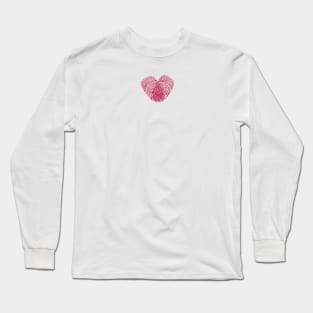 Finger print heart Long Sleeve T-Shirt